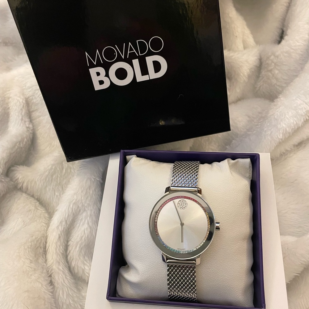 Movado Bold Evolution Quartz Watch - Rainbow